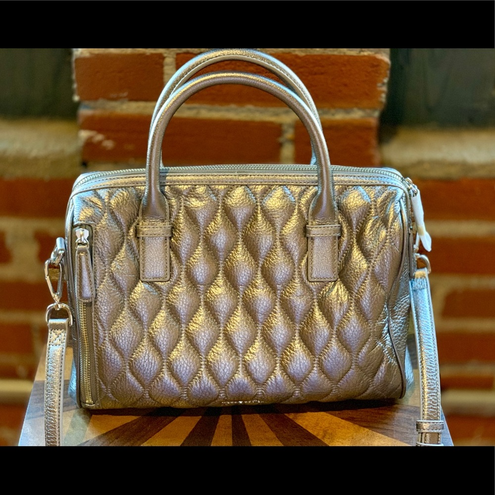 Vera Bradley Quilted Marlo Satchel